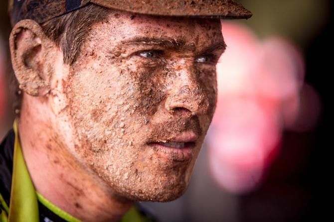 Robert Mennen of Topeak-Ergon Racing after winning stage 2