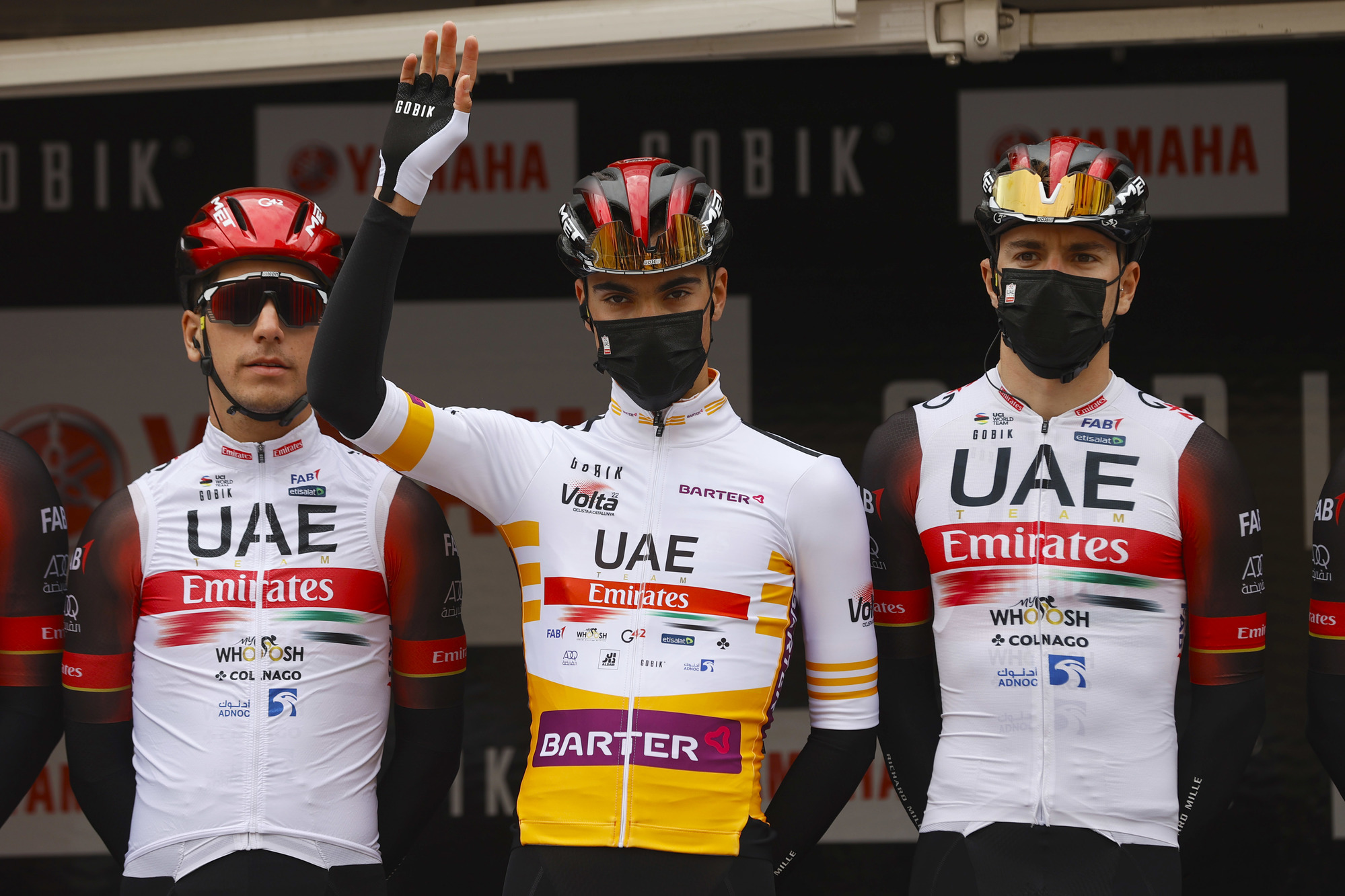 Volta Ciclista a Catalunya 2022 - 101st Edition - 4th stage La Seu dâUrgell - Boà Taüll 166,5 km - Juan Ayuso (ESP - UAE Team Emirates) - photo Luis Angel Gomez/SprintCyclingAgency©2022