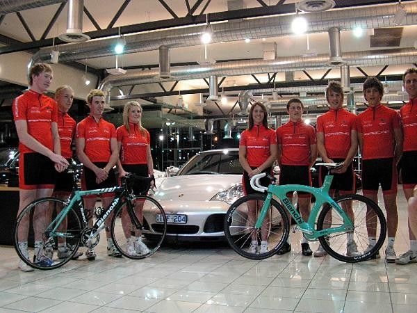 The Drapac-Porsche Development Team