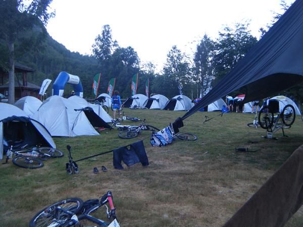 We are team #51, therefore tent #51 and getting to know team #50 and #49 very well.