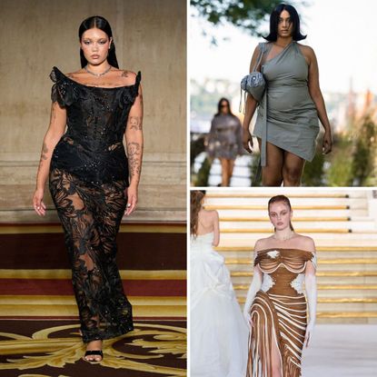 Models at SS27 fashion week