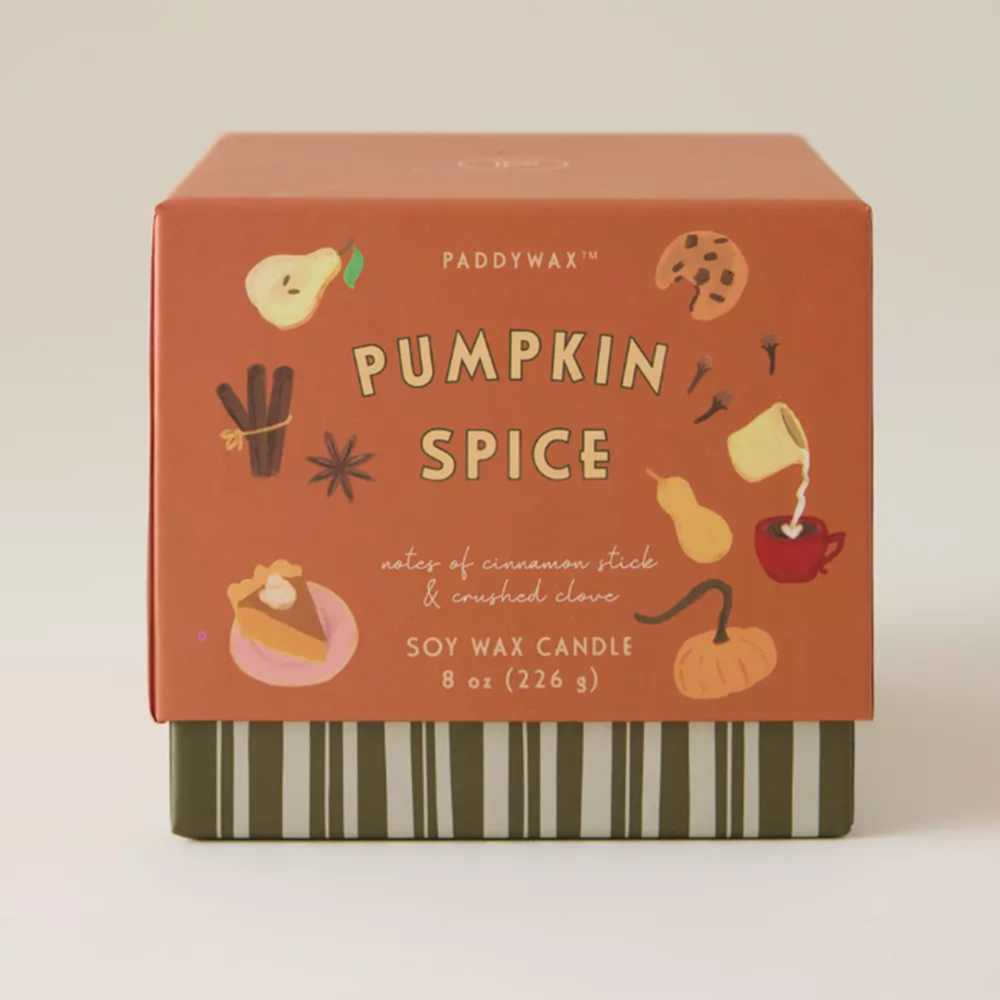 Pumpkin spiced candle