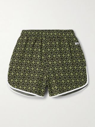 Organic Cotton-Blend Jacquard Shorts