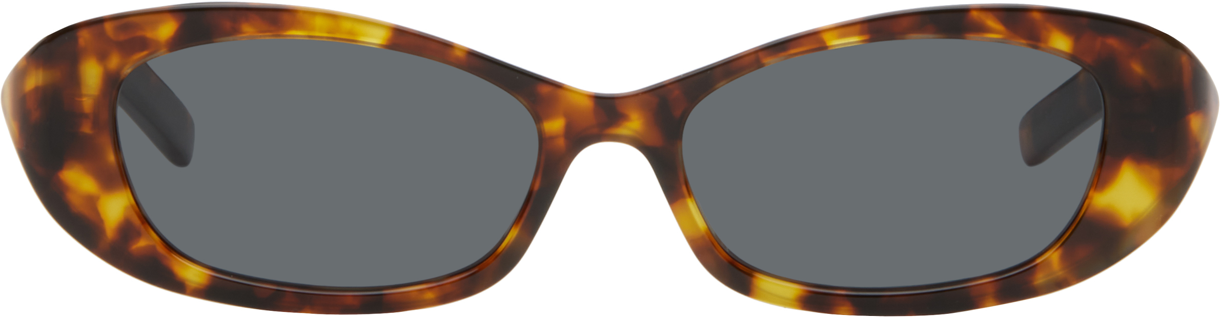 Brown 4G Liquid Sunglasses