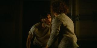 Cillian Murphy looking stressed in A Quiet Place 2