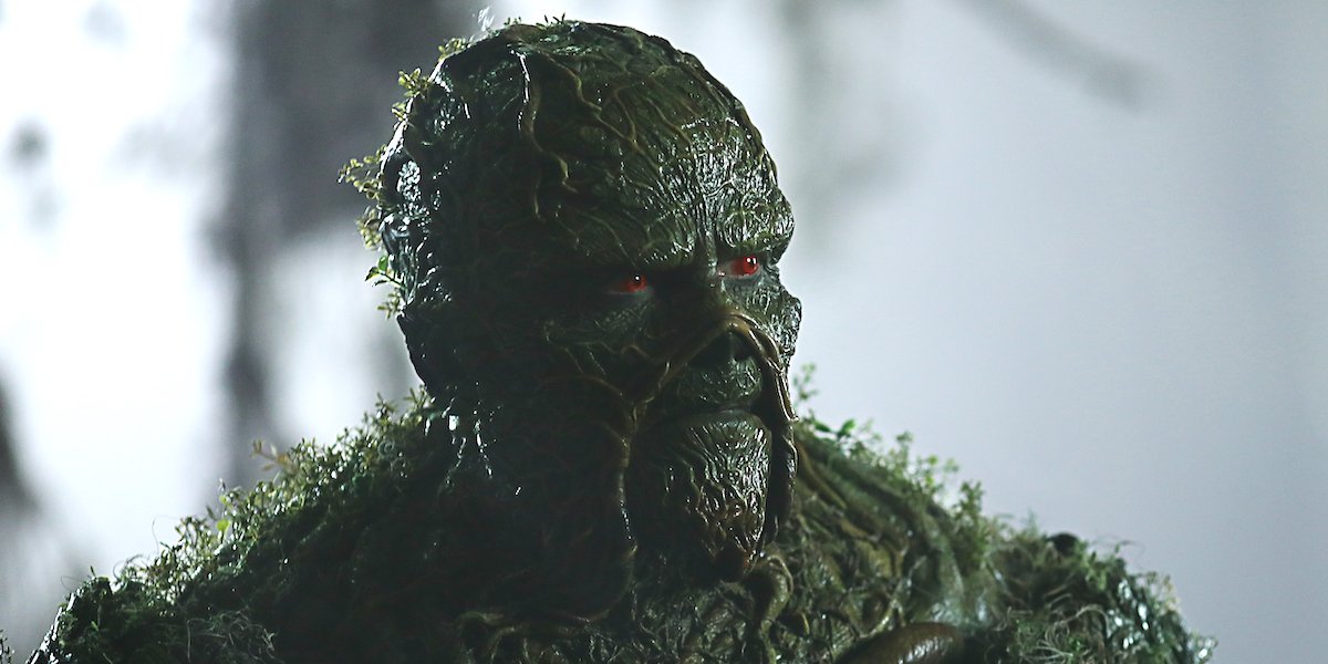 swamp thing in the swamp season 1 dc universe