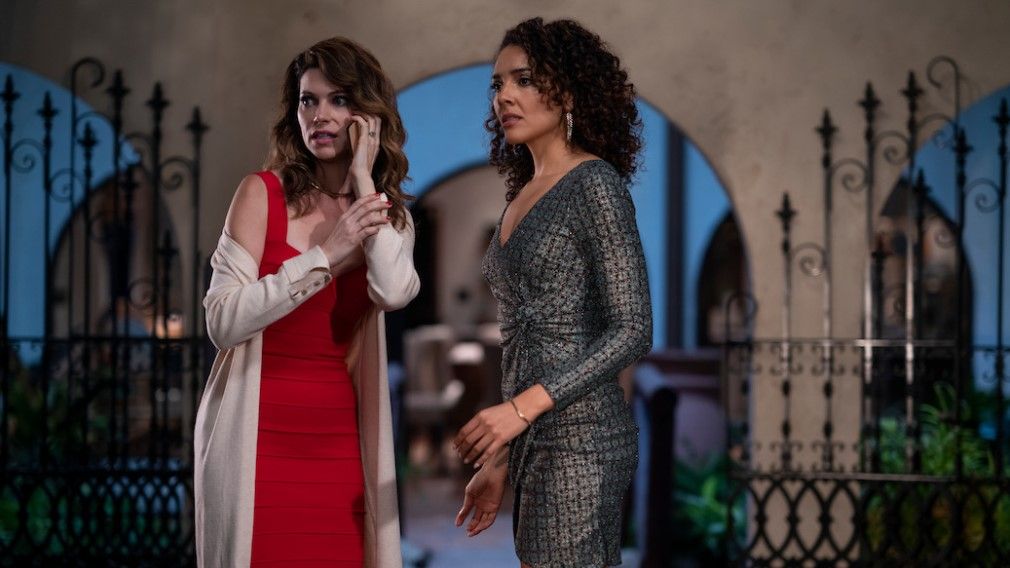 Courtney Henggeler and Vanessa Rubio in Cobra Kai season 5