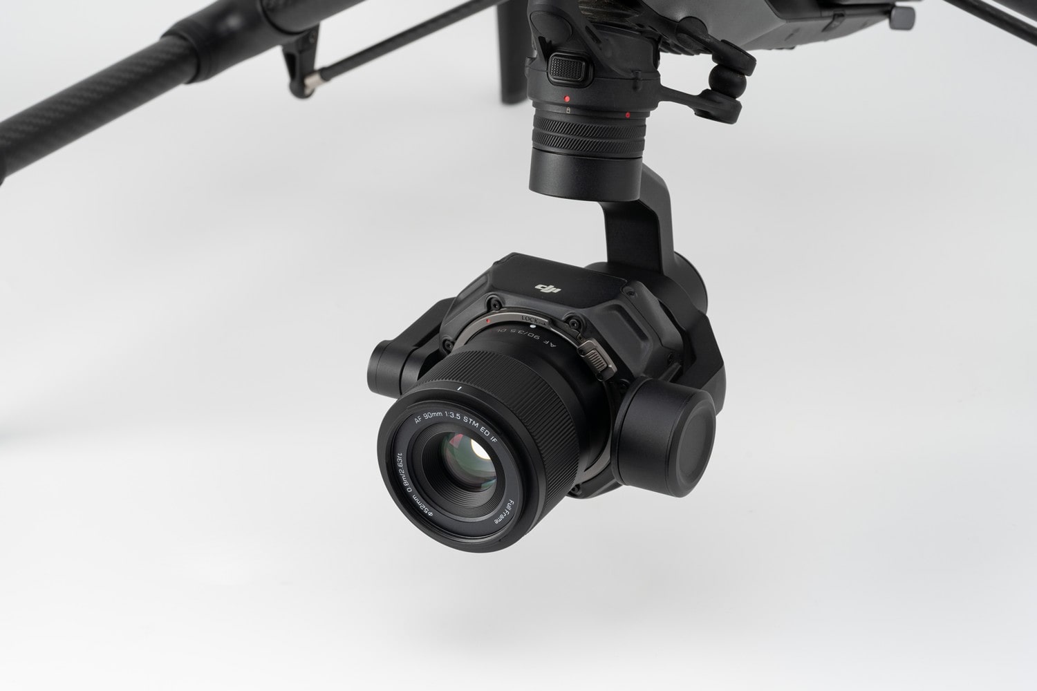 Viltrox 90mm lens on Inspire 3