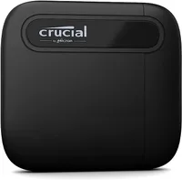 Crucial X6 external SSD 1TB: $59.99 $49.99 at Best BuySave $5