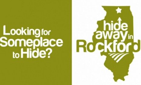 Rockford, Ill.&amp;#039;s tourism board takes advantage of Wisconsin&amp;#039;s union protests and offers an open invitation for people beyond state Democrats to hide out in the town.