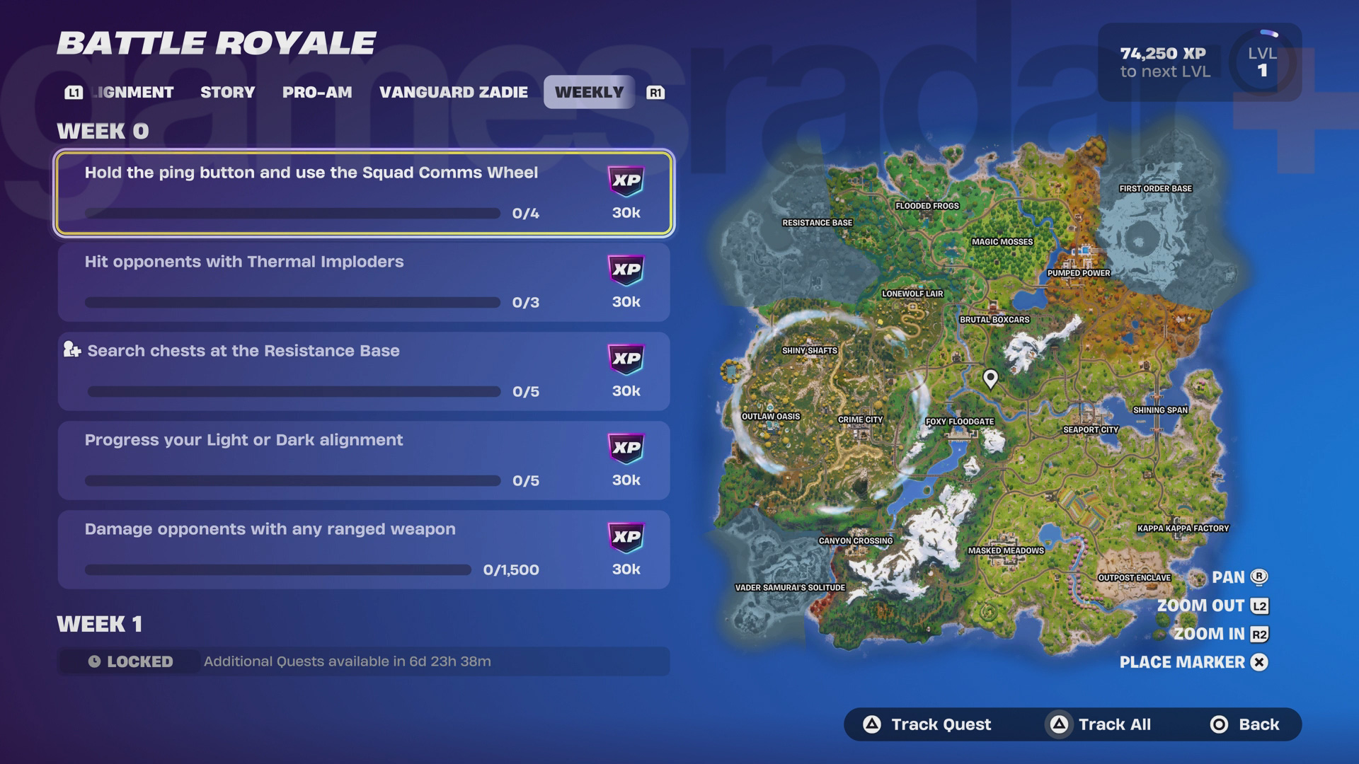 Fortnite Weekly Quests Chapter 6 Season 3