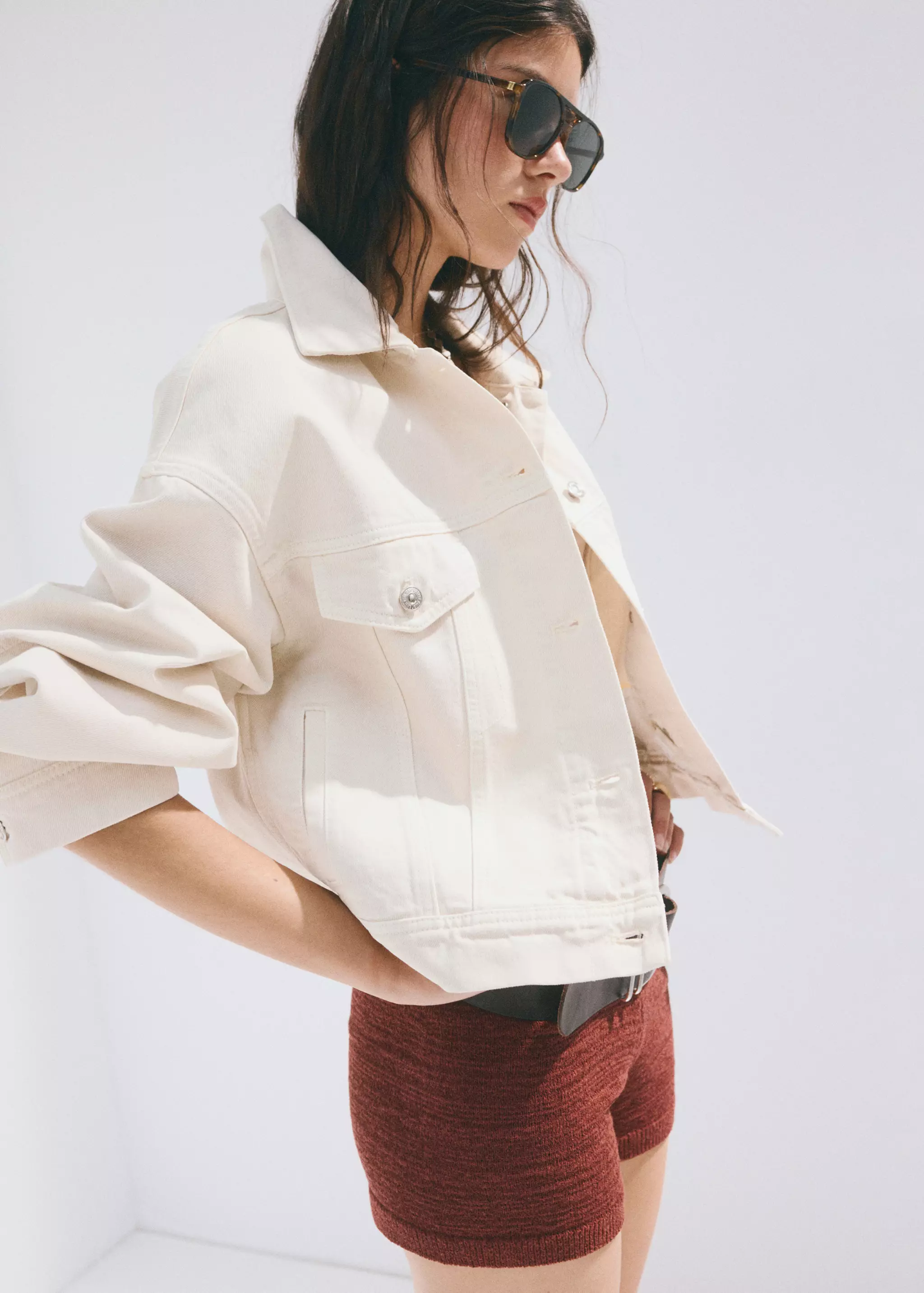 Pockets Denim Jacket - Women | Mango United Kingdom