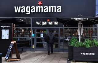 A Wagamama store front