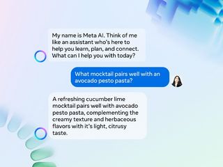 Meta AI is a conversational chatbot designed to feel "like a person."