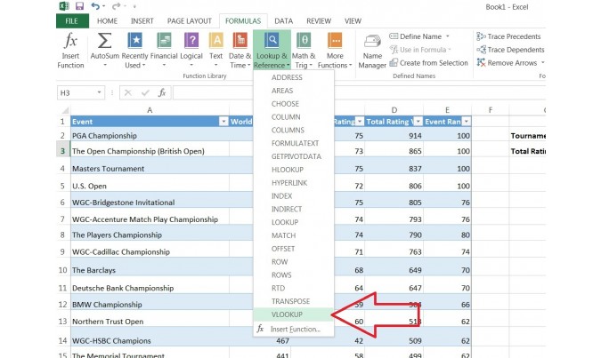 How to use VLOOKUP in Excel