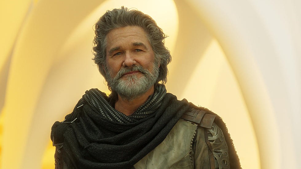 Kurt Russell as Ego in Guardians of the Galaxy 2