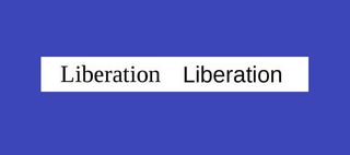 Font pairings: Liberation Serif and Liberation Sans