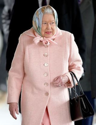 The Queen Arrives At Kings Lynn Station For Her Christmas Break At Sandringham