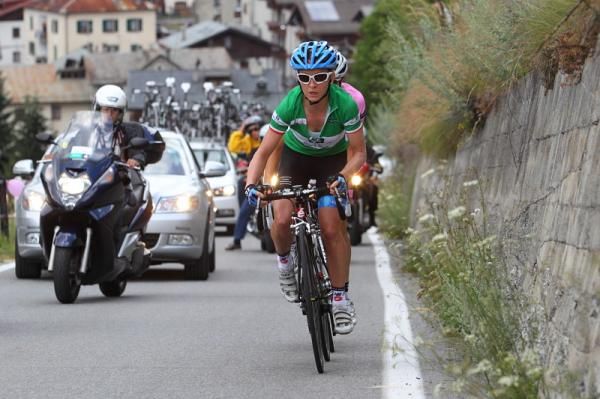 Emma Pooley (Garmin-Cervelo) with Marianne Vos (Nederland Bloeit)