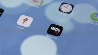 IMDBtv on iPad