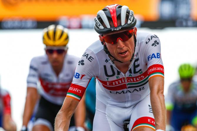 Dan Martin finishes stage 7 at the Tour de France