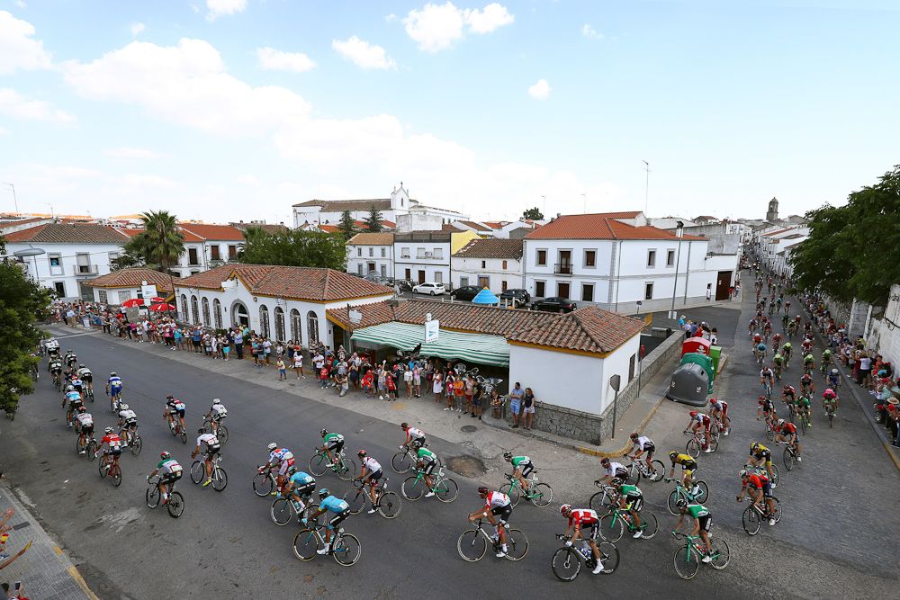 Scenery along stage 8 at la Vuelta