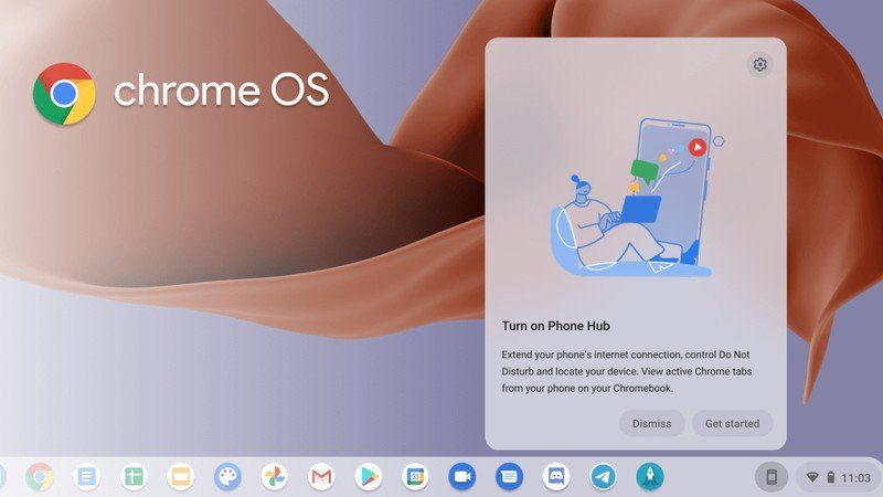 Google Phone Hub Ui