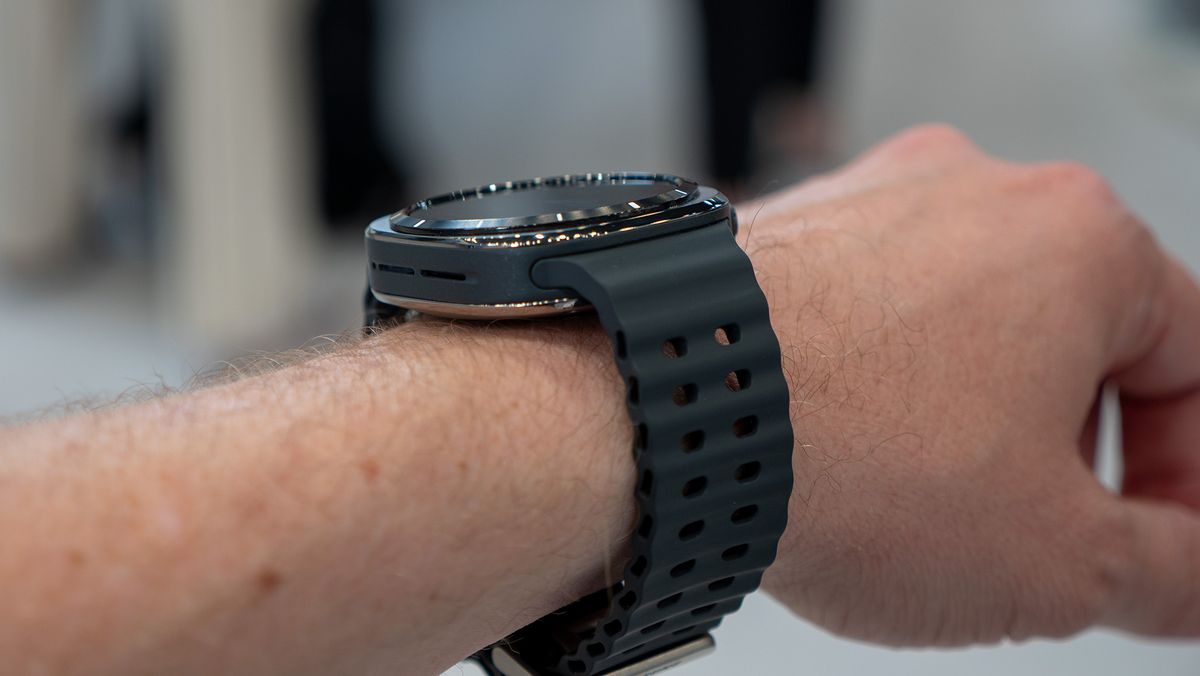 Wearing the Samsung Galaxy Watch Ultra