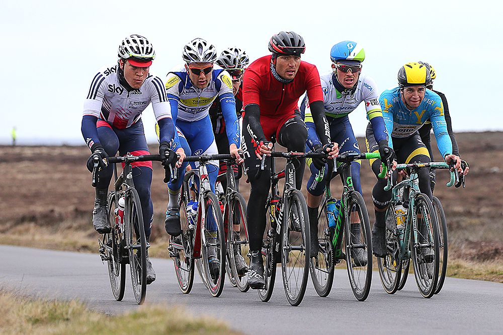 The breakaway gets going in Yorkshire.