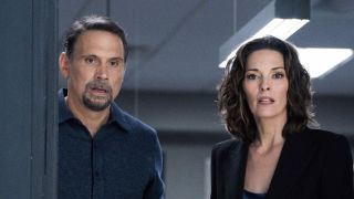 Jubal and Isobel looking apalled at 26 Fed in CBS' FBI Season 8x09