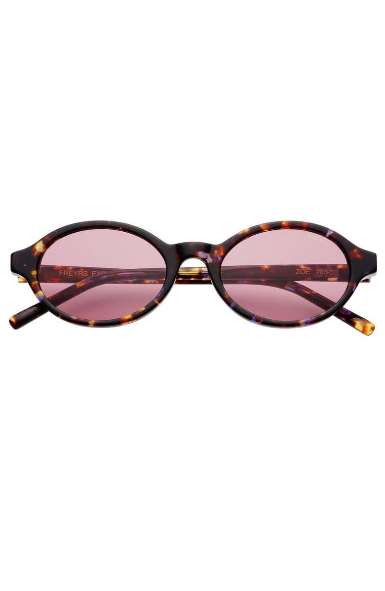 Zoe Oval Sunglasses