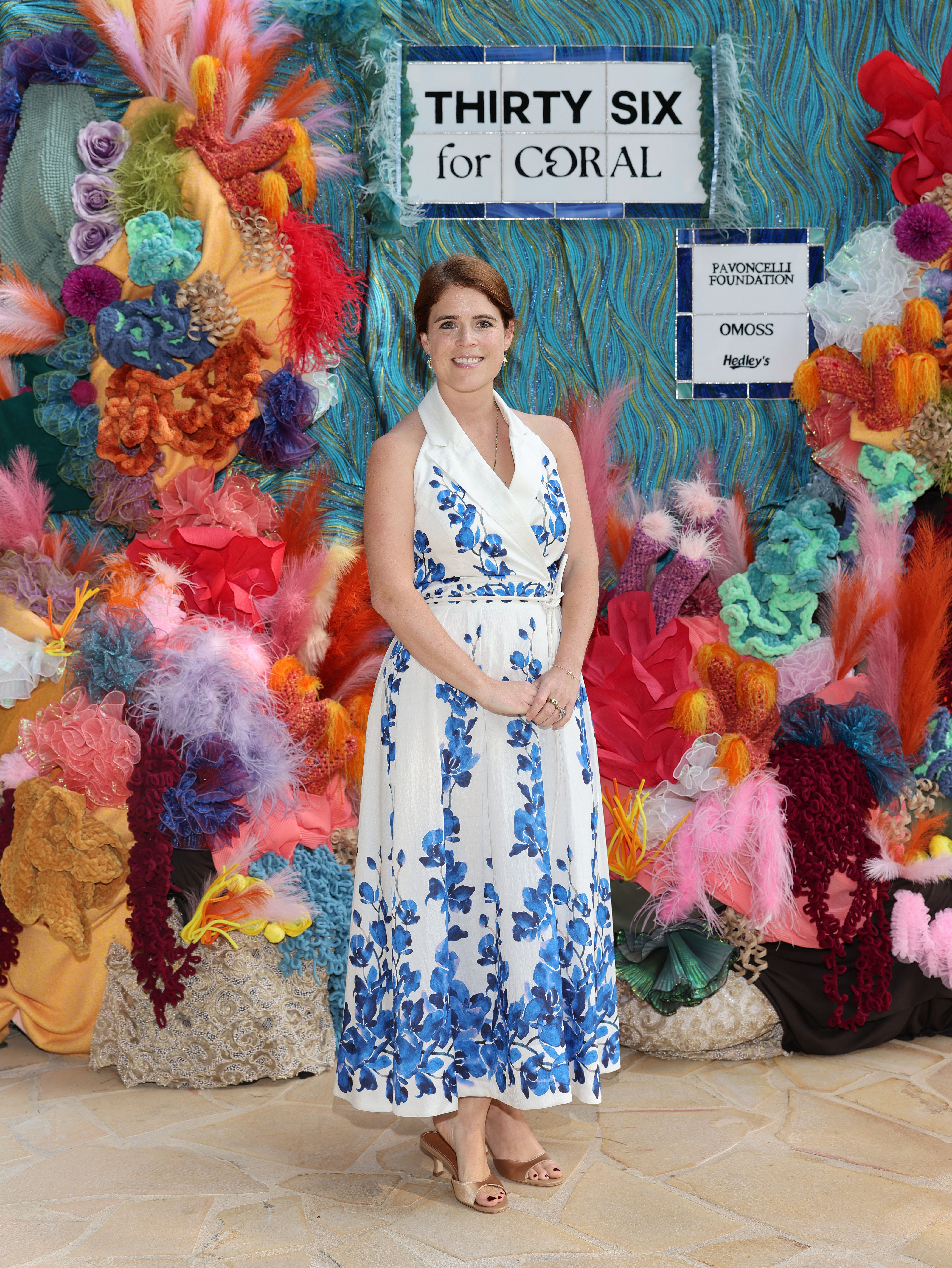 princess eugenie at the coral collective event