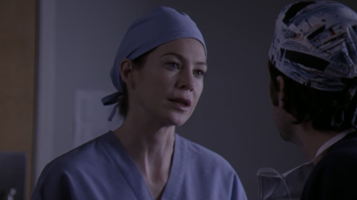 Meredith asking Derek to choose her in Grey&#039;s