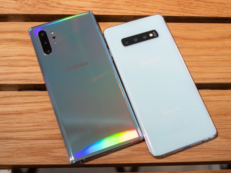 Samsung Galaxy Note 10+ and S10+