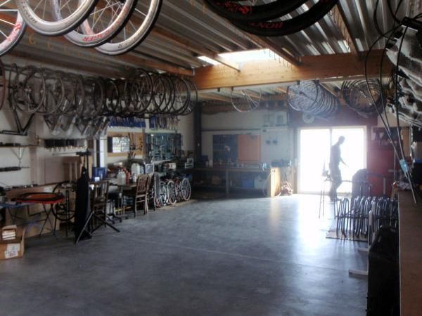 The workshop at the RadioShack Service Course