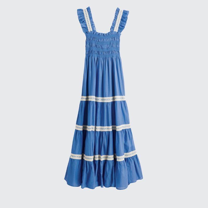 A blue sundress by Rixo
