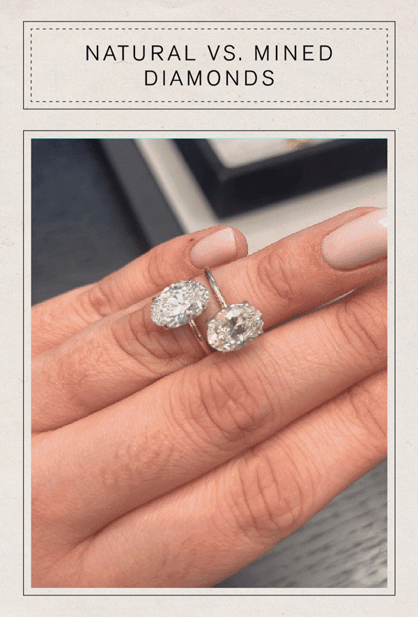 lab grown diamond versus natural diamond