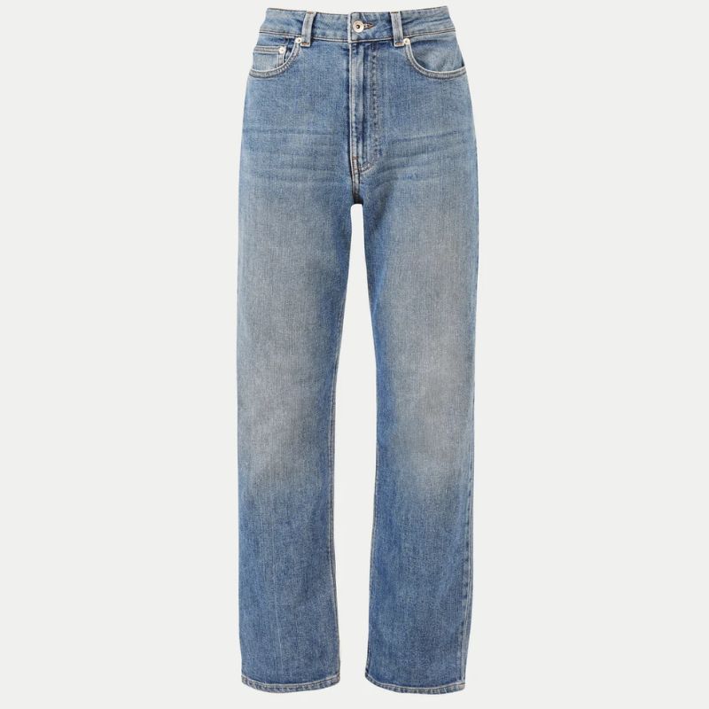 Jigsaw, blue wash, straight leg jeans