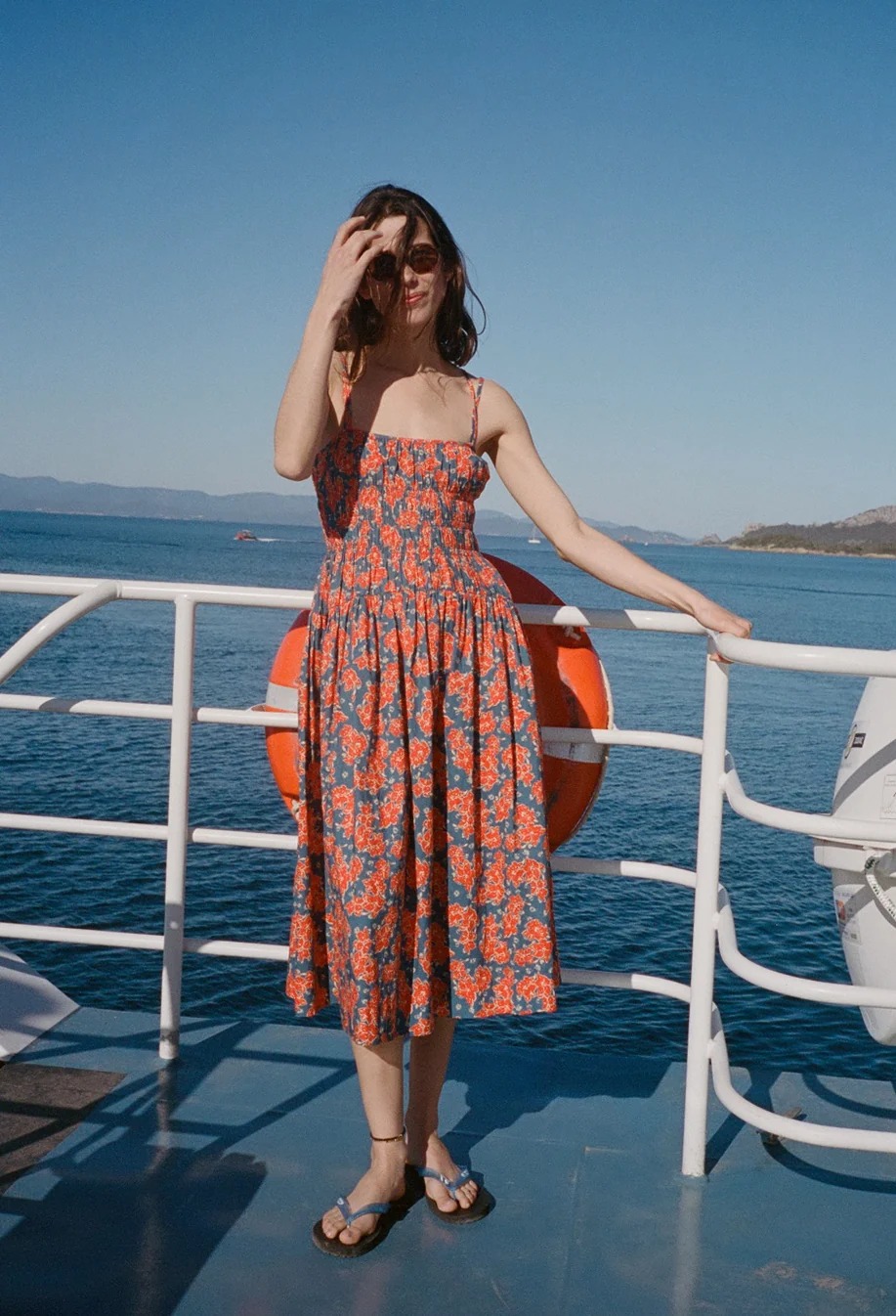 Ciao Lucia, Volta Surf Cotton Shirting Dress