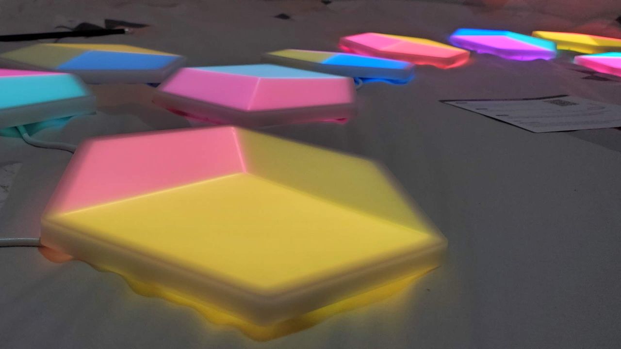 RGB lighting panels