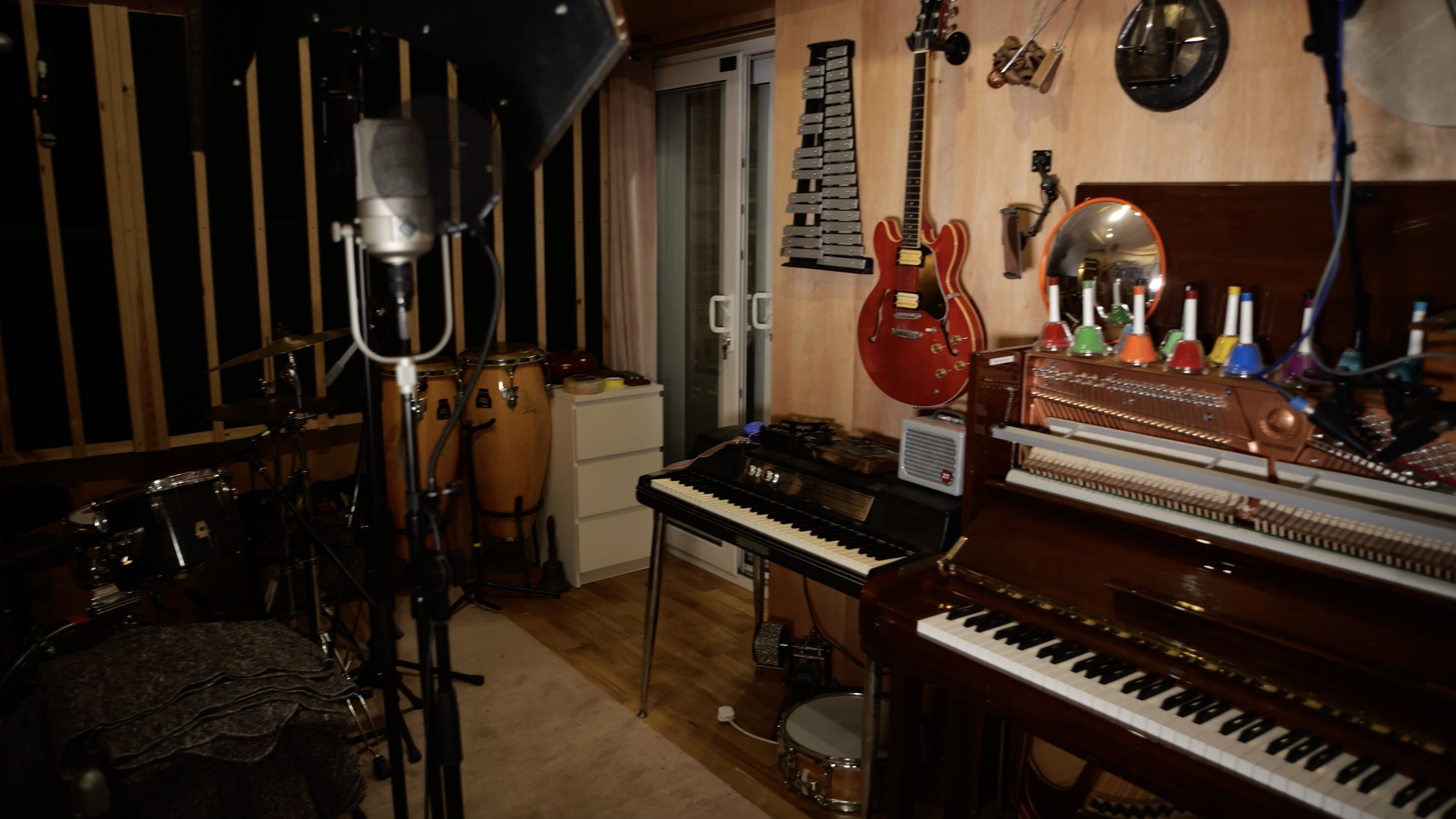 Hot Chip's studio