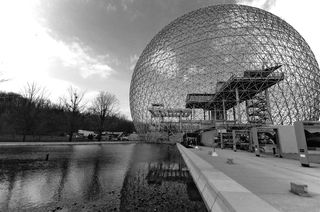 biosphere in Montreal, Canada