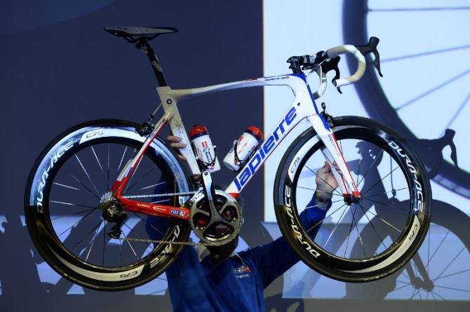 The Lapierre Xelius will carry the 2014 FDJ team