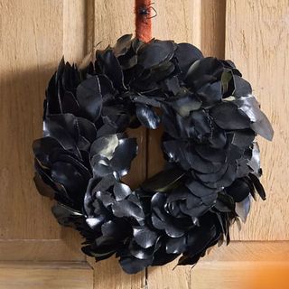 Dried Black Eucalyptus Wreath