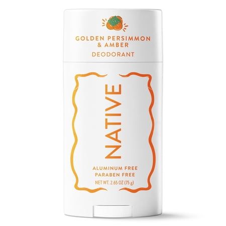 Native Aluminum Free Deodorant, Golden Persimmon &amp;amp; Amber, 2.65oz