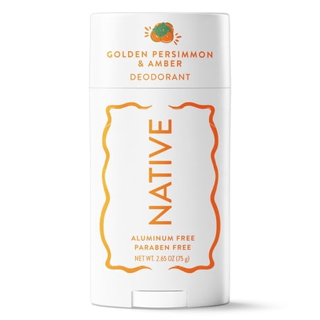 Native Aluminum Free Deodorant, Golden Persimmon &amp;amp; Amber, 2.65oz