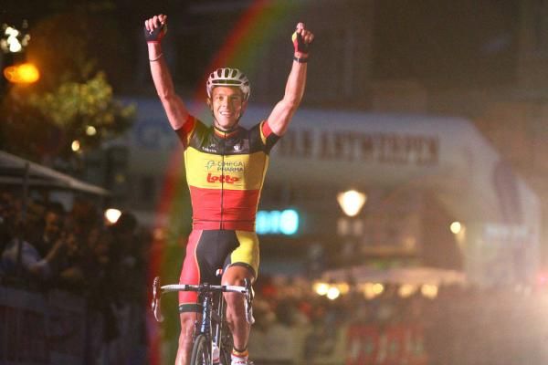 Gilbert took the win as the sun went down.