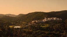 A shot of the Viceroy Ombria Hotel peaking through the Algarve in Portugal