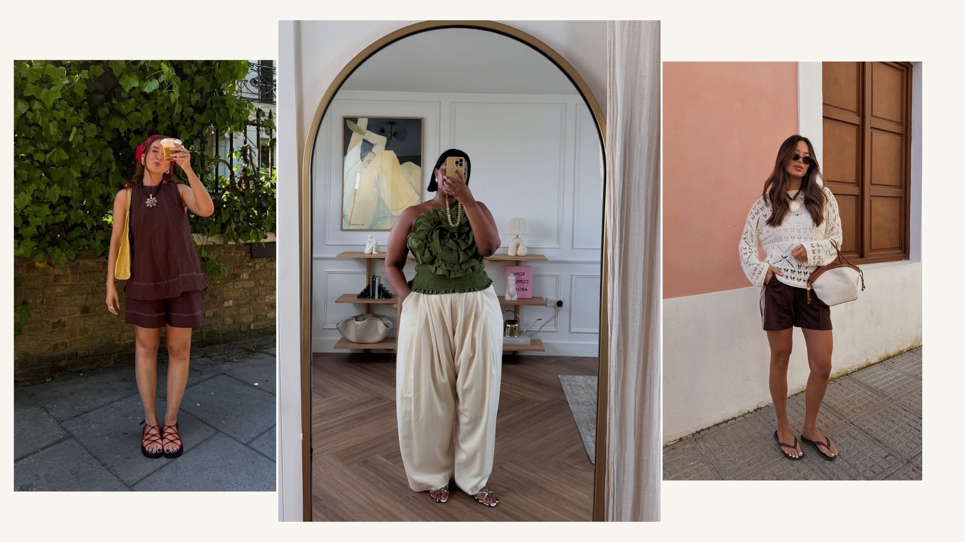 Influencers wearing sandals summer 2026