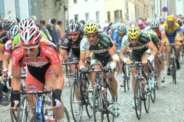 Alex Candelario and David Veilleux of Kelly Benefit Strategies compete in France earlier in the 2010 season.
